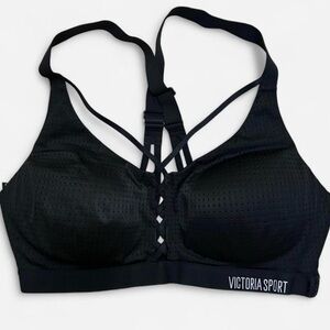 Victoria Sport Black Strappy Sports Bra
